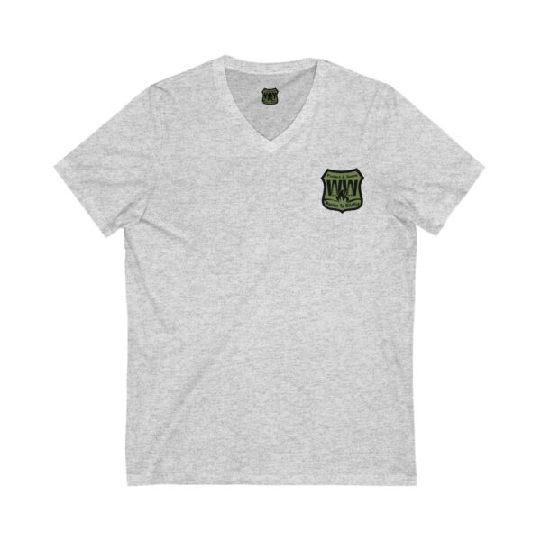 Warrior Unisex Jersey Short Sleeve V-Neck Tee - Image 3