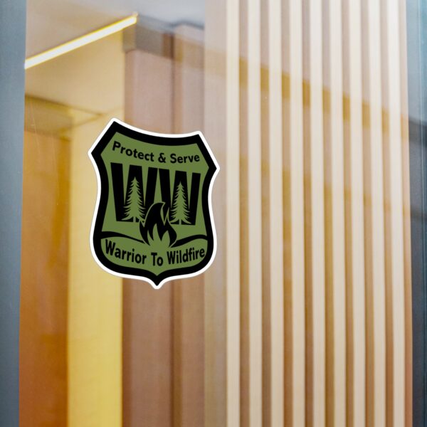 Warrior to Wildfire Vinyl Decal - Protect & Serve Sticker - Image 10