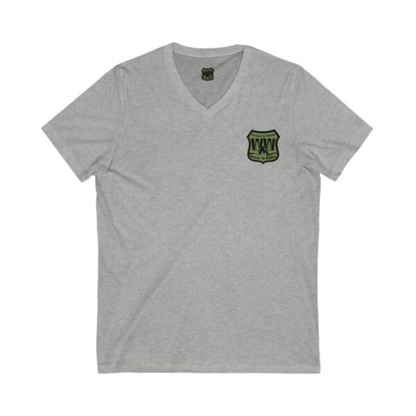 Warrior Unisex Jersey Short Sleeve V-Neck Tee - Image 7