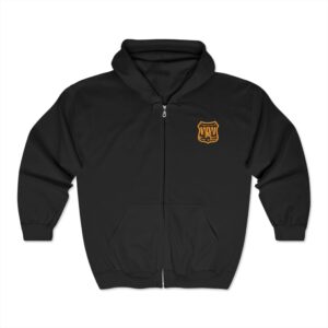 Unisex Zip-Up Hoodie - Warrior to Wildfire - Protect & Serve