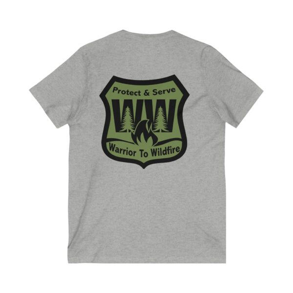 Warrior Unisex Jersey Short Sleeve V-Neck Tee - Image 8
