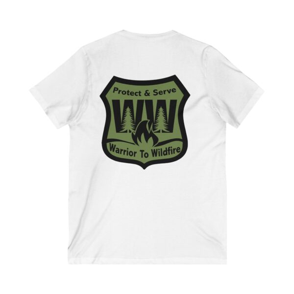 Warrior Unisex Jersey Short Sleeve V-Neck Tee - Image 2