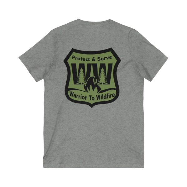 Warrior Unisex Jersey Short Sleeve V-Neck Tee - Image 6