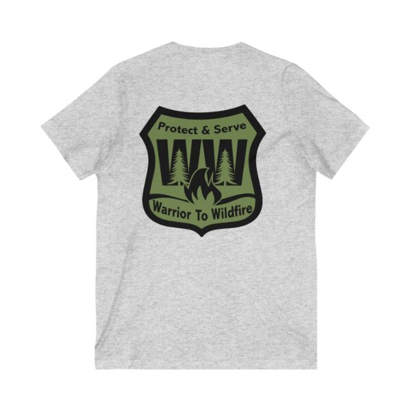 Warrior Unisex Jersey Short Sleeve V-Neck Tee - Image 4
